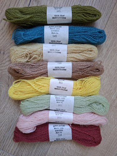 Appleton crewel 100 wool - appleton,