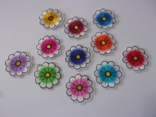 Flower Iron On Sew On