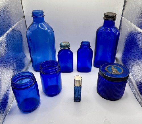 Lot vintage cobalt - ,