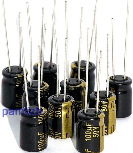 10x 100uf 50v panasonic - 10x,