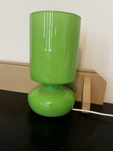 Ikea lykta green - glass, retro