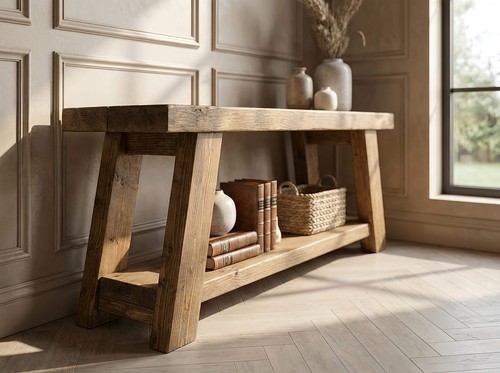 Rome solid wood chunky unit - rome,