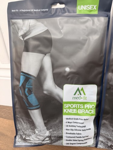Med fit sports knee brace - 2x,