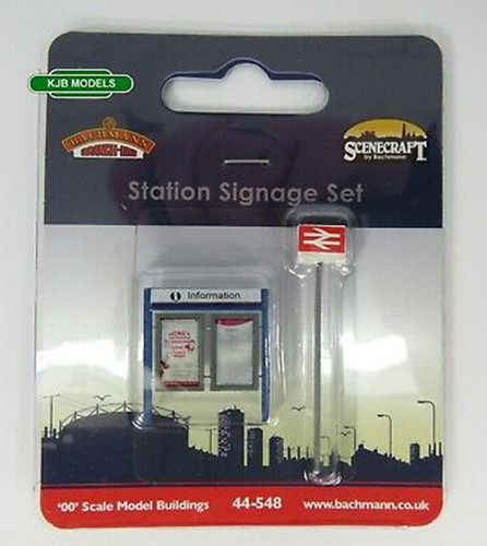 Gauge station signage - oo,