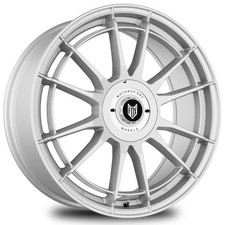 Alloy Wheels 16" Fox VR4 Silver Matt For Mitsubishi Galant [Mk9] 03-12