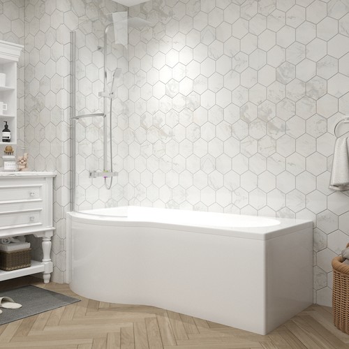 Shape shower left right - p,
