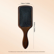 Natural Wooden Paddle Hair