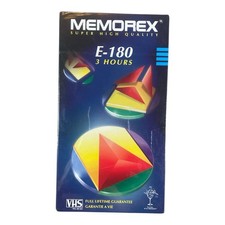 Vintage Memorex E-180 VHS