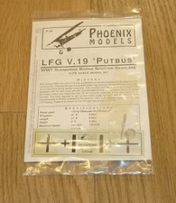 Phoenix Models 1/72 scale LFG V.19 “Putbus" - vac-form plane kit
