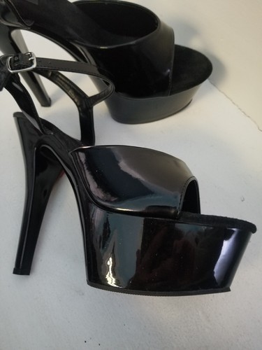 Shoes pleaser kiss - shoes, black