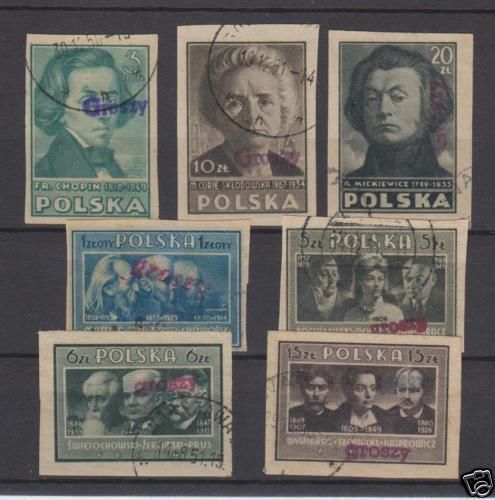 Poland 1950 groszy ovpt - ovpt, on