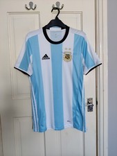 Vintage Adidas Argentina Football Home Jersey 2016/17 SMALL - Made in Argentina 