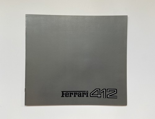 Ferrari 412 factory sales - ferrari,