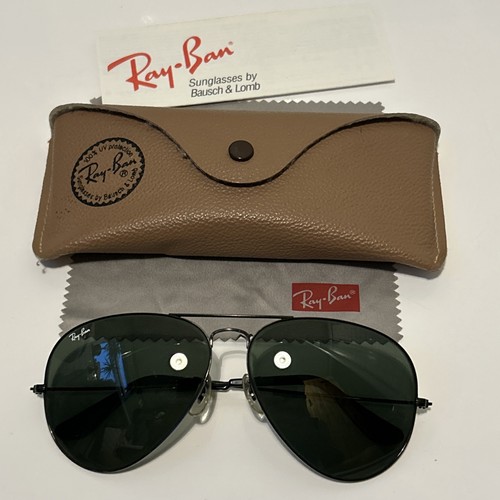 Vintage ray ban 62mm large - b&l, ray-ban