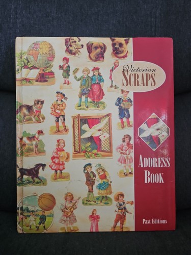 Victorian scraps address book - scraps,