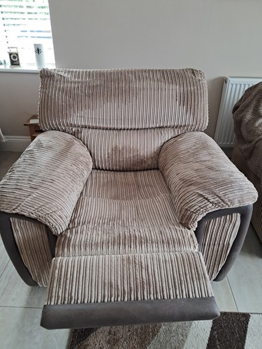 Recliner chair and three