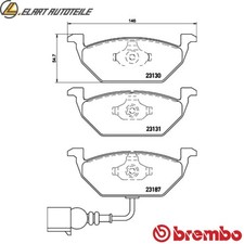 Brake pad set disc brake P 85