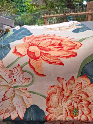 Sanderson cream floral flowers - sanderson,
