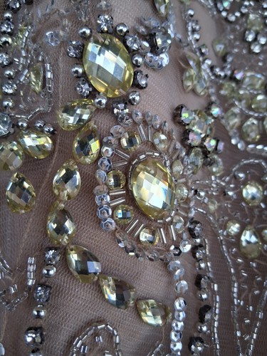 Champagne sherri hill tulle - sherri,