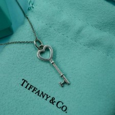 Tiffany & Co Heart Key Pendant