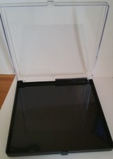 PIN Badge & Medals Display Case Acrylic Plastic L=150mm x W=150mm x Dpt=20mm