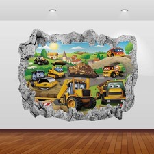 JCB Tractors Diggers Graphic