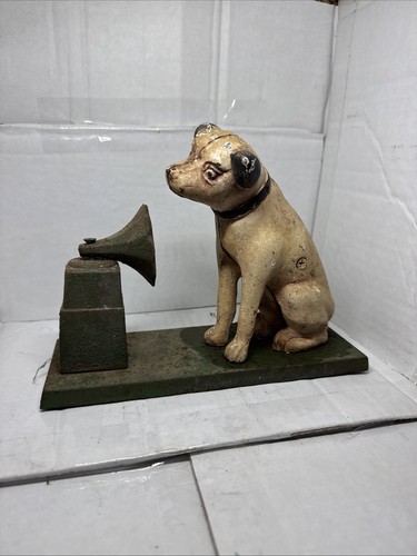 Vintage cast iron nipper dog - vintage,