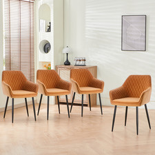 Dining chairs velvet - 1/2/4x,