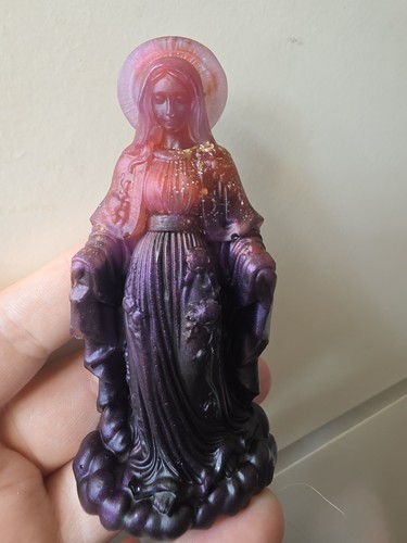 Handmade marian resin statue - resin,