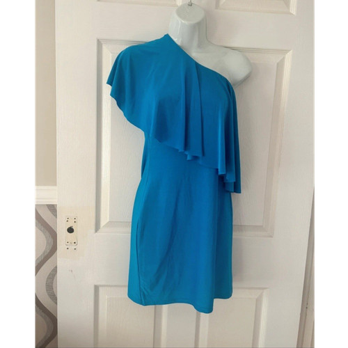 Quiz turquoise one shoulder - quiz,