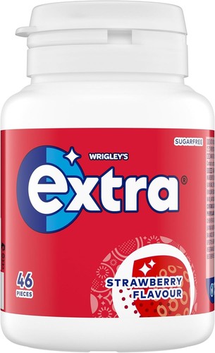 Extra chewing gum bottle - gum,