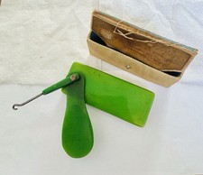 1950s Green Bakelite Shoe Set