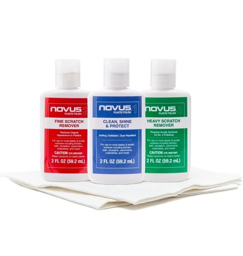 Novus plastic polish kit - novus,