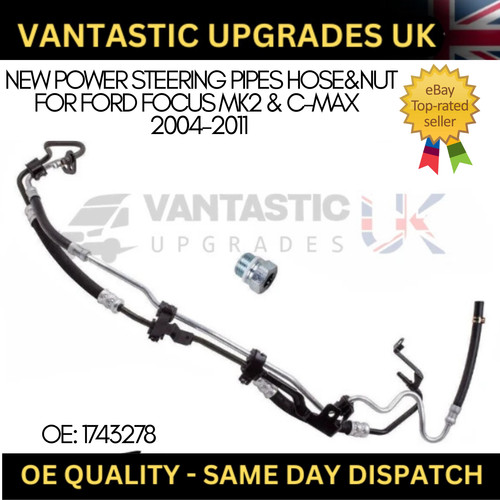 New power steering pipes - steering,