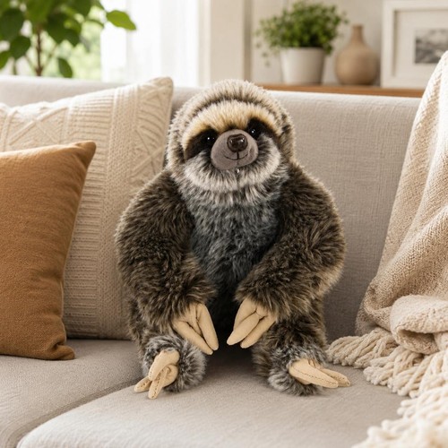 Sloth teddy baby doll - baby, soft