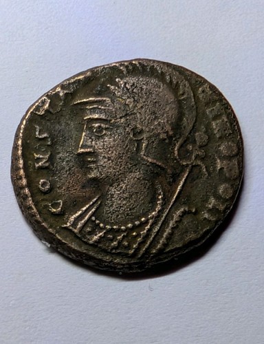 Constantine bronze nummus c - constantine, i