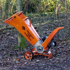 FOREST MASTER FM9DD Petrol Wood Chipper Garden Shredder 9HP Chip up to 3" / 75mm