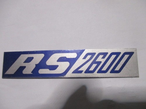 Type plate body badge - type,
