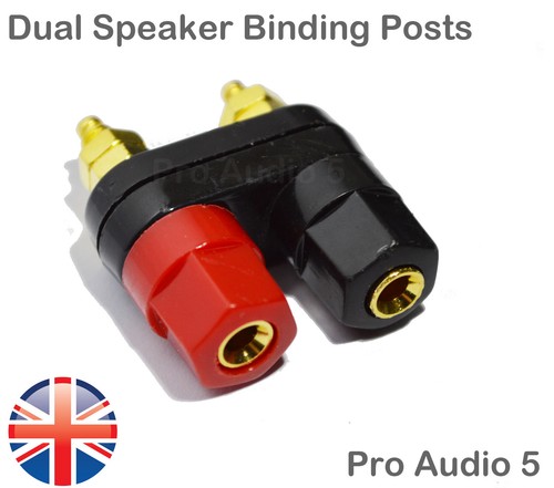 Gold way speaker binding - 2-way,