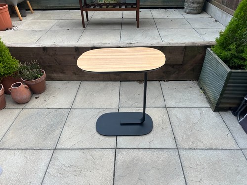 Muuto relate black side table - side,
