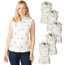 Ladies Sleeveless Shirt