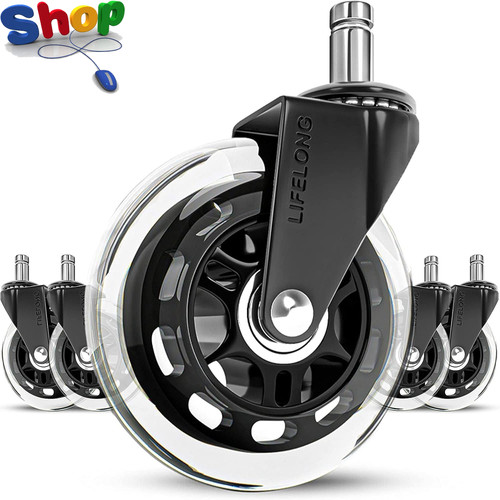 Office chair wheels - office,
