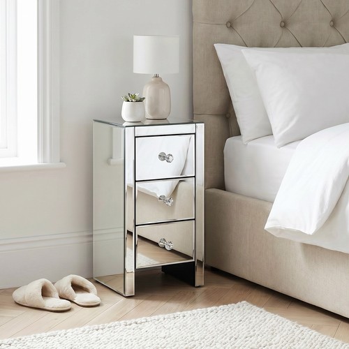 Pair slim narrow bedside - pair,