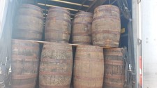 2 X Solid Oak Ex Whisky Barrel