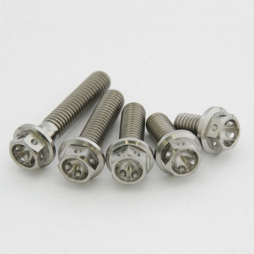 Titanium hex head race - titanium,