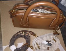 Brown Zara handbag with extra