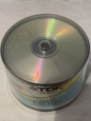Tdk r80 700mb 52x - cd-r80, 50