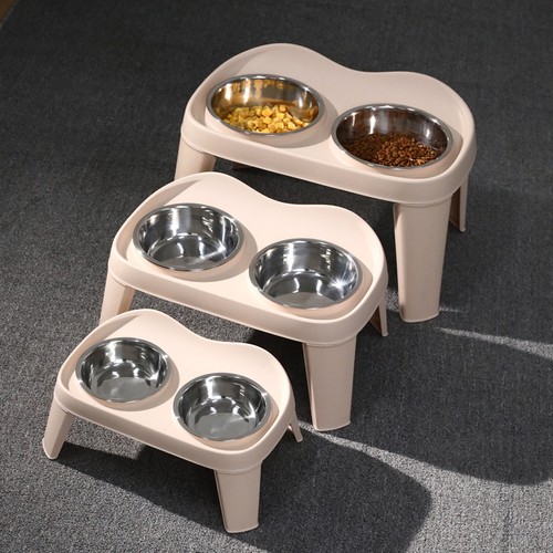 Dog food feeding stand station - dog,