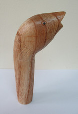 WOODEN CARVED  FISH HEAD