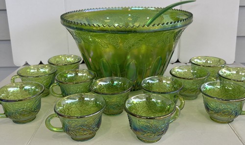 Vtg indiana carnival glass - vtg,